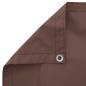 Preview: Balkonsichtschutz Braun 110 x 500 cm Oxford-Stoff