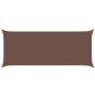 Preview: Sonnensegel Braun 6 x 2,5 m 100 % Polyester Oxford