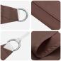 Preview: Sonnensegel Braun 6 x 2,5 m 100 % Polyester Oxford