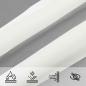 Preview: Sonnensegel Hellgrau und Weiß 5 x 3 m 100 % Polyester Oxford