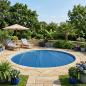 Preview: ARDEBO.de - Poolabdeckung Extra Schwer Blau 549 cm PE