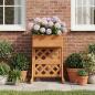 Preview: ARDEBO.de - Vertikales Gartengitter Orange 48 x 30 x 70,5 cm