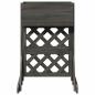 Preview: Vertikales Gartengitter Grau 48 x 30 x 70,5 cm