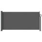Preview: ARDEBO.de - Ausziehbares Seitenmarkise 300 x 100 cm Polyester Rechteckig