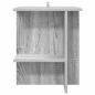 Preview: Couchtisch Sonoma-Grau 40 x 30 x 49 cm Holzwerkstoff