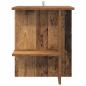 Preview: Couchtisch Altholz 40 x 30 x 49 cm Holzwerkstoff