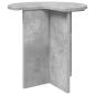 Preview: Beistelltisch 2 Stk. Betongrau Ø 39 x 38 cm Holzwerkstoff