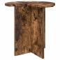Preview: Beistelltisch 2 Stk. Räuchereiche Ø 39 x 38 cm Holzwerkstoff