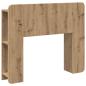 Preview: Kopfteil Schrank Artisan-Eiche 100 cm Holzwerkstoff