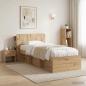 Preview: Kopfteil Schrank Artisan-Eiche 100 cm Holzwerkstoff