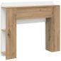 Preview: Kopfteil Schrank Artisan-Eiche 100 cm Holzwerkstoff