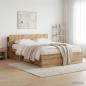 Preview: ARDEBO.de - Kopfteil Schrank Artisan-Eiche 160 cm Holzwerkstoff