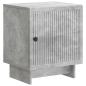 Preview: Nachttisch 2 stk. Betongrau 43 x 34,5 x 50 cm Holzwerkstoff