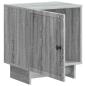 Preview: Nachttisch Graues Sonoma 43 x 34,5 x 50 cm Holzwerkstoff
