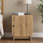 Preview: ARDEBO.de - Nachttisch Artisan-Eiche 43 x 34,5 x 50 cm Holzwerkstoff