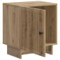 Preview: Nachttisch Artisan-Eiche 43 x 34,5 x 50 cm Holzwerkstoff