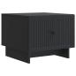 Preview: Couchtisch Schwarz 49 x 50 x 40 cm Holzwerkstoff
