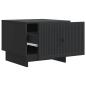 Preview: Couchtisch Schwarz 49 x 50 x 40 cm Holzwerkstoff