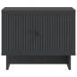 Preview: Couchtisch Schwarz 49 x 50 x 40 cm Holzwerkstoff