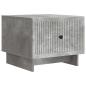 Preview: Couchtisch Betongrau 49 x 50 x 40 cm Holzwerkstoff