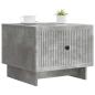 Preview: Couchtisch Betongrau 49 x 50 x 40 cm Holzwerkstoff