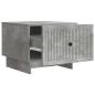 Preview: Couchtisch Betongrau 49 x 50 x 40 cm Holzwerkstoff