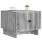 Preview: Couchtisch Sonoma-Grau 49 x 50 x 40 cm Holzwerkstoff