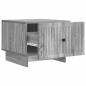 Preview: Couchtisch Sonoma-Grau 49 x 50 x 40 cm Holzwerkstoff