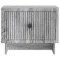 Preview: Couchtisch Sonoma-Grau 49 x 50 x 40 cm Holzwerkstoff