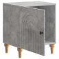 Preview: Nachttisch Betongrau 43 x 34,5 x 50 cm Holzwerkstoff