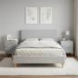 Preview: Nachttisch 2 stk. Betongrau 43 x 34,5 x 50 cm Holzwerkstoff