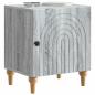 Preview: Nachttisch Graues Sonoma 43 x 34,5 x 50 cm Holzwerkstoff