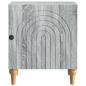 Preview: Nachttisch Graues Sonoma 43 x 34,5 x 50 cm Holzwerkstoff