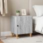 Preview: Nachttisch 2 stk. Graues Sonoma 43 x 34,5 x 50 cm Holzwerkstoff