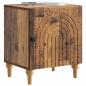 Preview: Nachttisch 2 stk. Altholz 43 x 34,5 x 50 cm Holzwerkstoff