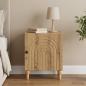 Preview: ARDEBO.de - Nachttisch Artisan-Eiche 43 x 34,5 x 50 cm Holzwerkstoff