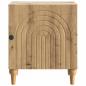 Preview: Nachttisch Artisan-Eiche 43 x 34,5 x 50 cm Holzwerkstoff