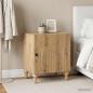 Preview: ARDEBO.de - Nachttisch 2 stk. Artisan-Eiche 43 x 34,5 x 50 cm Holzwerkstoff