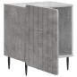 Preview: Nachttisch Betongrau 43 x 34,5 x 52 cm Holzwerkstoff