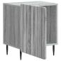 Preview: Nachttisch Sonoma-Grau 43 x 34,5 x 52 cm Holzwerkstoff
