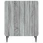Preview: Nachttisch Sonoma-Grau 43 x 34,5 x 52 cm Holzwerkstoff