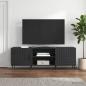 Preview: ARDEBO.de - TV-Schränk 150 x 31 x 50 cm Schwarz Holzwerkstoff