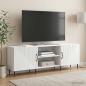 Preview: TV-Schränk 150 x 31 x 50 cm Hochglanz Weiß Holzwerkstoff