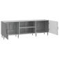 Preview: TV-Schränk 150 x 31 x 50 cm Sonoma-Grau Holzwerkstoff