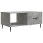 Preview: Couchtisch Betongrau 90 x 50 x 40 cm Holzwerkstoff
