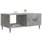 Preview: Couchtisch Betongrau 90 x 50 x 40 cm Holzwerkstoff