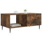 Preview: Couchtisch Geräucherte Eiche 90 x 50 x 40 cm Holzwerkstoff