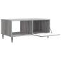 Preview: Couchtisch Graues Sonoma 90 x 50 x 40 cm Holzwerkstoff