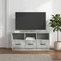 Preview: TV-Schränk Betongrau 102 x 34,5 x 47 cm Holzwerkstoff