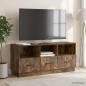 Preview: ARDEBO.de - TV-Schränk Geräucherte Eiche 102 x 34,5 x 47 cm Holzwerkstoff